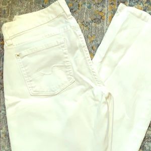 Women’s white flare jean